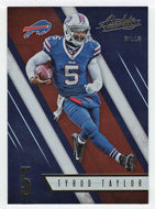 Tyrod Taylor - Buffalo Bills (NFL Football Card) 2016 Panini Absolute # 48 Mint
