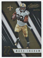 Mark Ingram - New Orleans Saints (NFL Football Card) 2016 Panini Absolute # 55 Mint