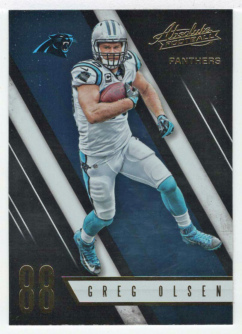 Greg Olsen - Carolina Panthers (NFL Football Card) 2016 Panini Absolute # 59 Mint