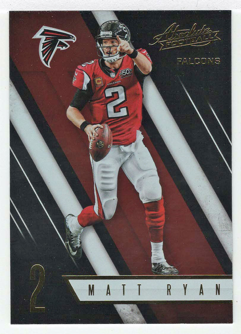 Matt Ryan - Atlanta Falcons (NFL Football Card) 2016 Panini Absolute # 61 Mint