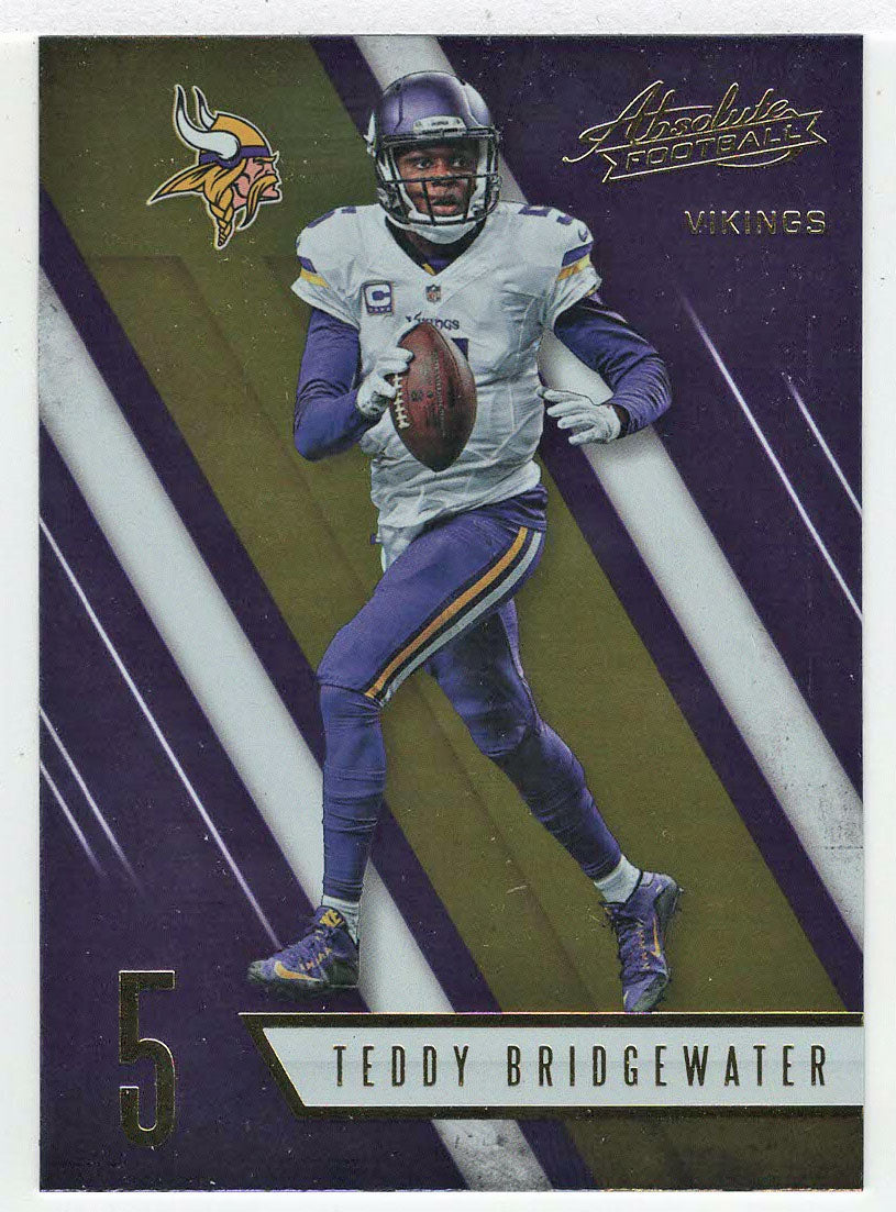 Teddy Bridgewater - Minnesota Vikings (NFL Football Card) 2016 Panini Absolute # 64 Mint