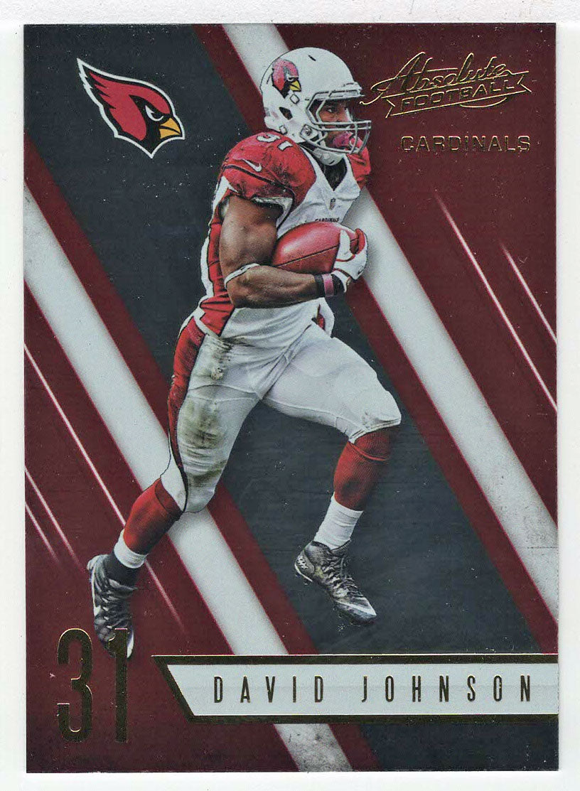 David Johnson - Arizona Cardinals (NFL Football Card) 2016 Panini Absolute # 87 Mint