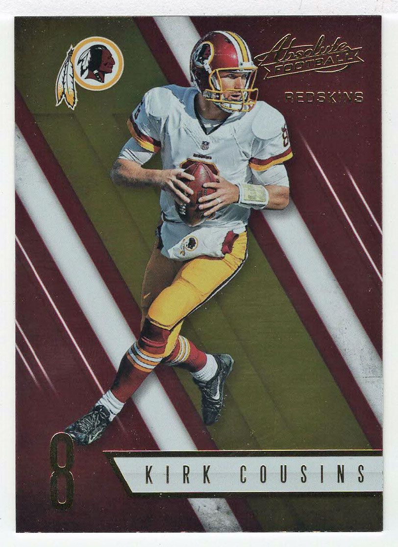 Kirk Cousins - Washington Redskins (NFL Football Card) 2016 Panini Absolute # 89 Mint