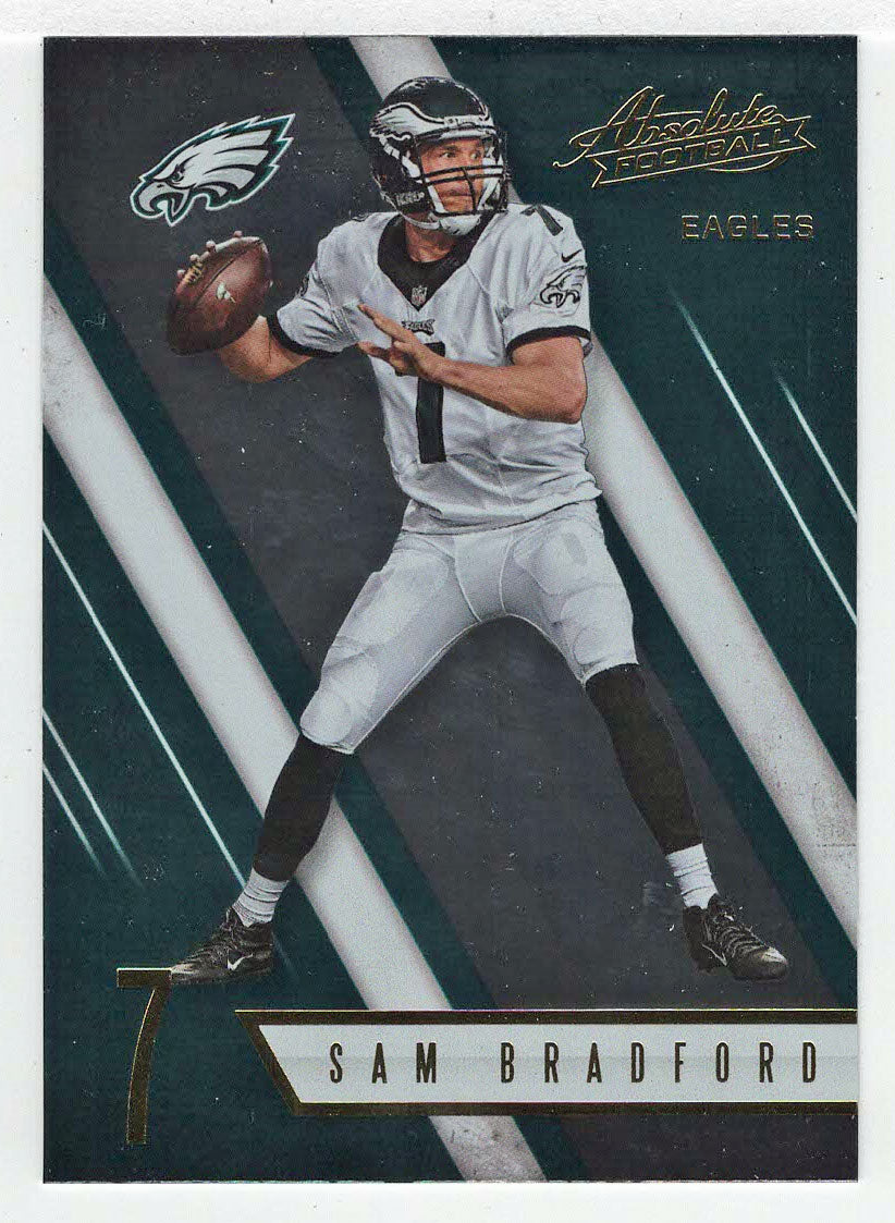 Sam Bradford - Philadelphia Eagles (NFL Football Card) 2016 Panini Absolute # 92 Mint