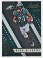 Ryan Mathews - Philadelphia Eagles (NFL Football Card) 2016 Panini Absolute # 93 Mint