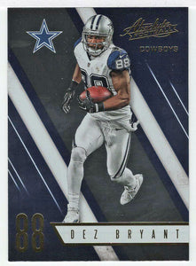 Dez Bryant - Dallas Cowboys (NFL Football Card) 2016 Panini Absolute # 99 Mint