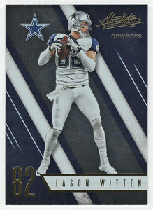 Jason Witten - Dallas Cowboys (NFL Football Card) 2016 Panini Absolute # 100 Mint