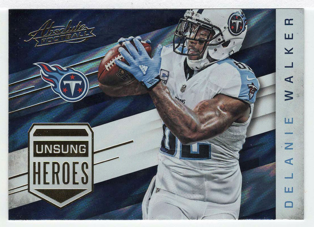 Delanie Walker - Tennessee Titans - Unsung Heroes (NFL Football Card) 2016 Panini Absolute # 3 Mint