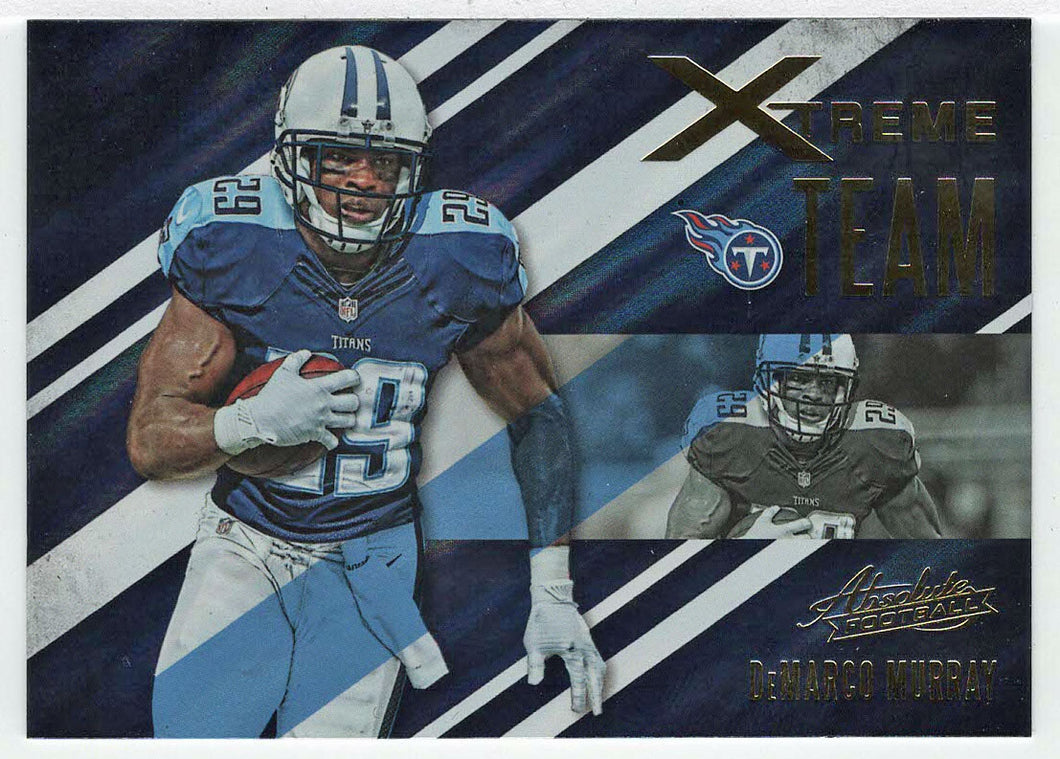 DeMarco Murray - Tennessee Titans - Xtreme Team (NFL Football Card) 2016 Panini Absolute # 17 Mint