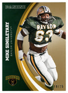 Mike Singletary 18/25 - Gold (Multi-Sports Card) 2016 Baylor State University - Panini # 22 Mint