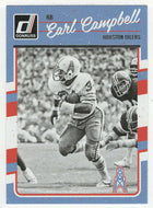 Earl Campbell - Houston Oilers (NFL Football Card) 2016 Panini Donruss # 114 Mint