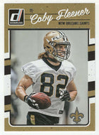 Coby Fleener - New Orleans Saints (NFL Football Card) 2016 Panini Donruss # 193 Mint