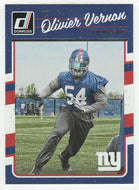 Olivier Vernon - New York Giants (NFL Football Card) 2016 Panini Donruss # 198 Mint
