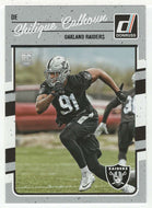 Shilique Calhoun RC - Oakland Raiders (NFL Football Card) 2016 Panini Donruss # 341 Mint