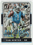 Cam Newton - Carolina Panthers - All Pros (NFL Football Card) 2016 Panini Donruss # 1 Mint