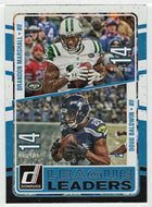Brandon Marshall - Doug Baldwin - League Leaders (NFL Football Card) 2016 Panini Donruss # 2 Mint
