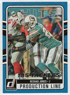 Reshad Jones - Miami Dolphins - Production Line Hits (NFL Football Card) 2016 Panini Donruss # 4 Mint