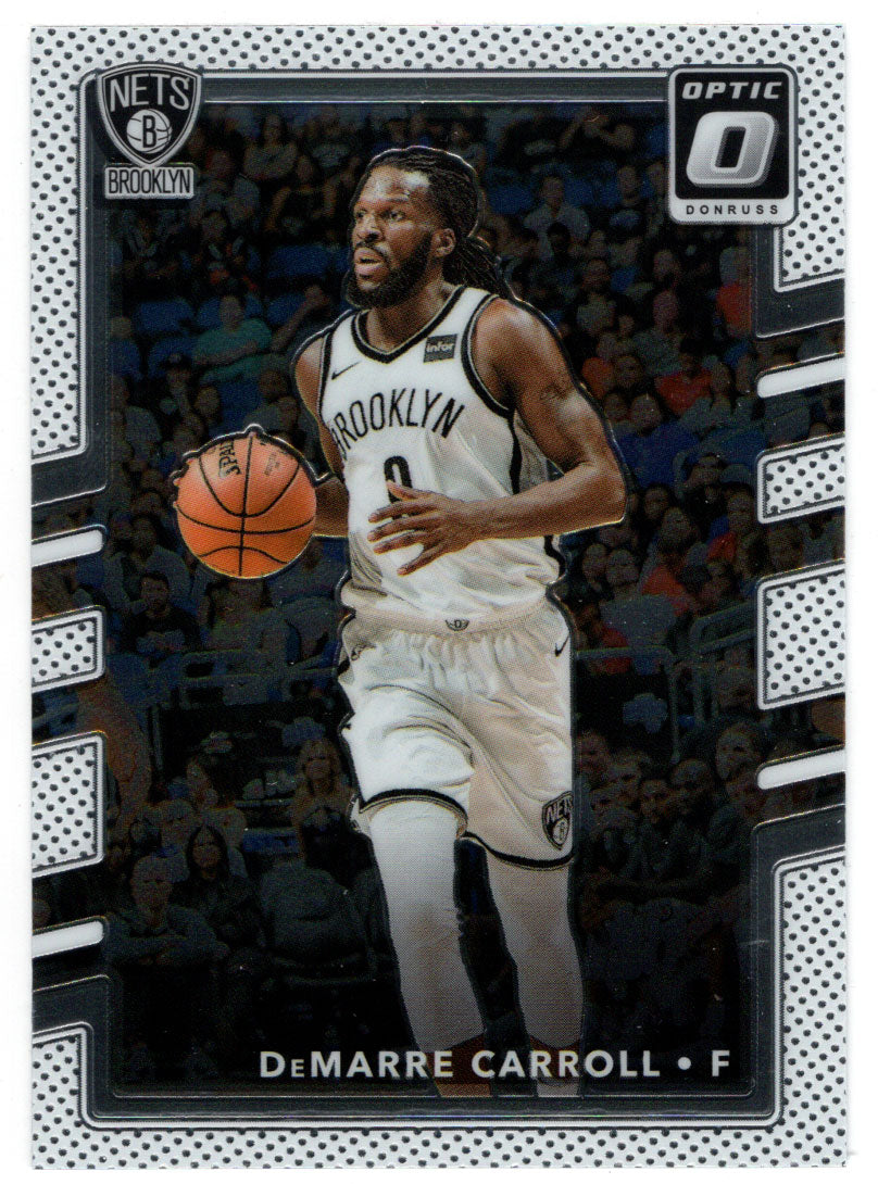 DeMarre Carroll - Brooklyn Nets (NBA Basketball Card) 2017-18 Donruss Optic # 15 Mint