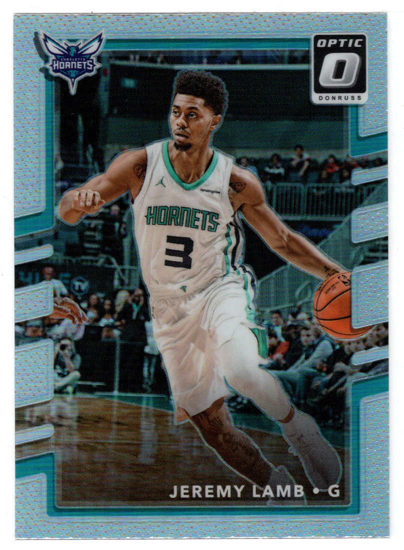 Jeremy Lamb - Charlotte Hornets - Prizm (NBA Basketball Card) 2017-18 Donruss Optic # 20 Mint