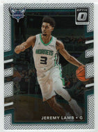 Jeremy Lamb - Charlotte Hornets (NBA Basketball Card) 2017-18 Donruss Optic # 20 Mint