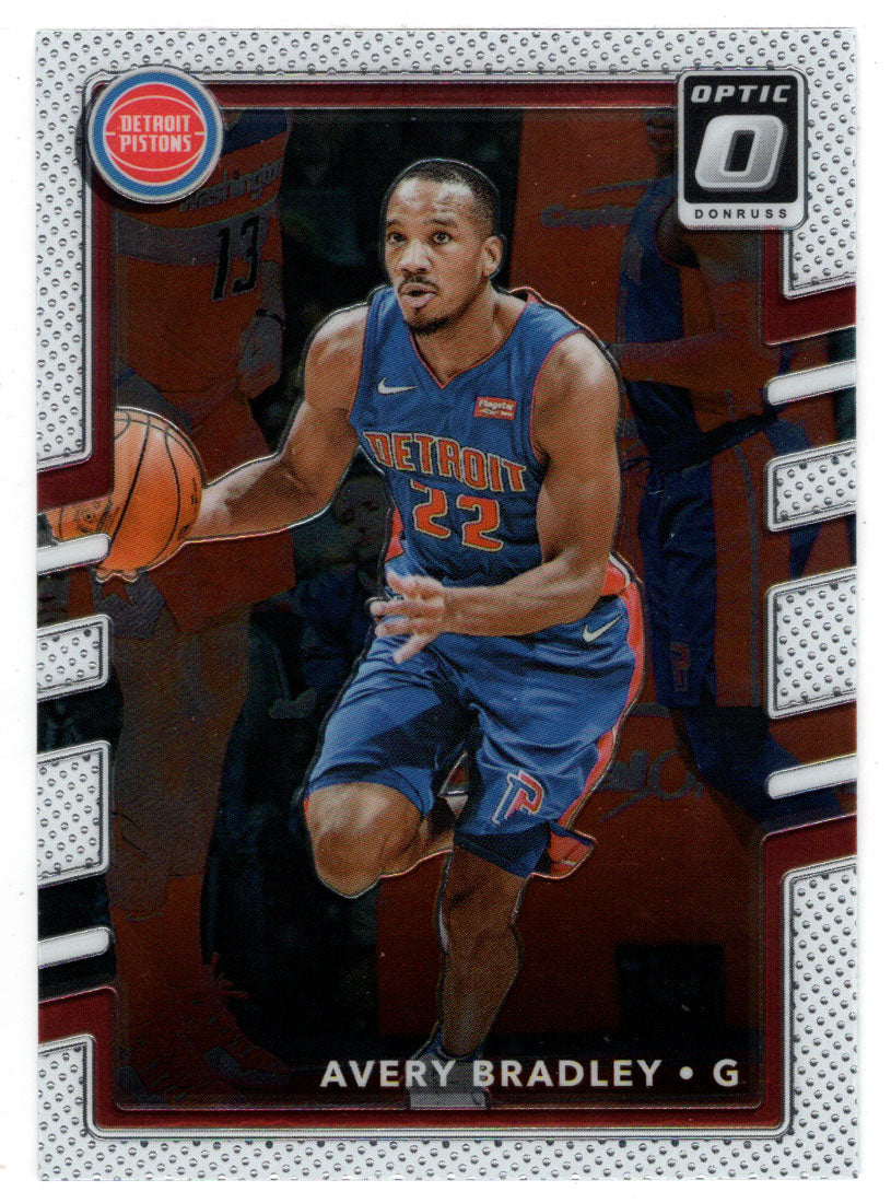Avery Bradley - Detroit Pistons (NBA Basketball Card) 2017-18 Donruss Optic # 44 Mint