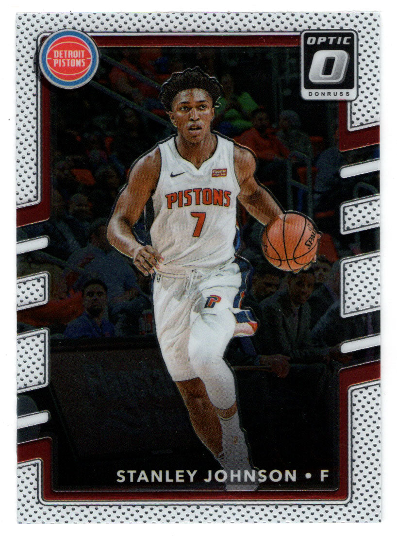 Stanley Johnson - Detroit Pistons (NBA Basketball Card) 2017-18 Donruss Optic # 45 Mint