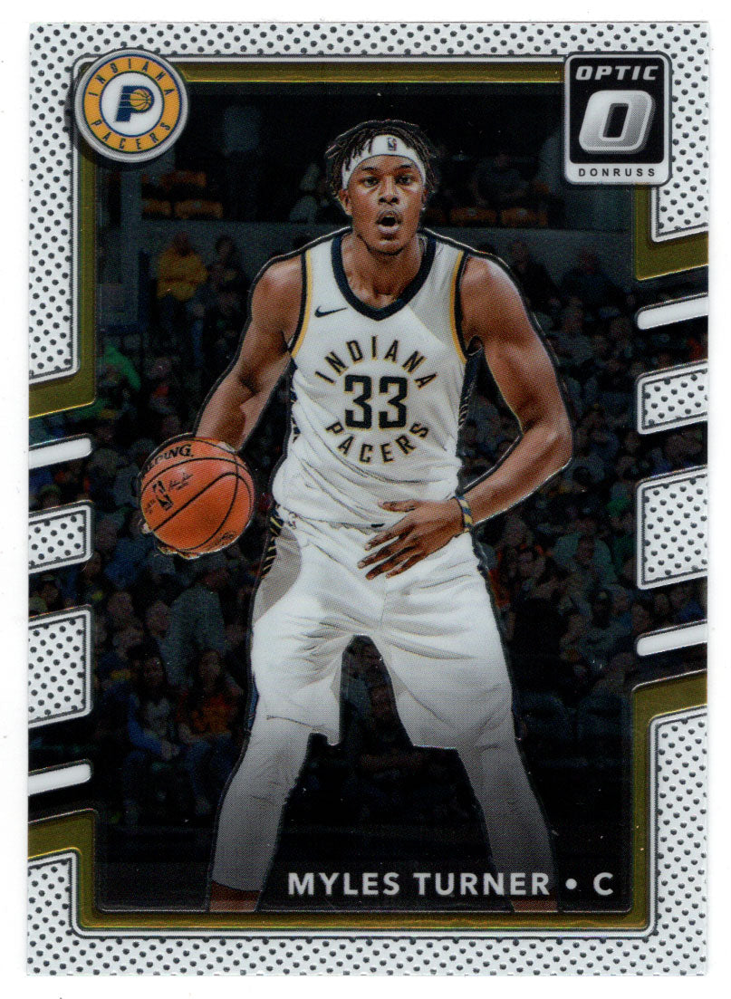Myles Turner - Indiana Pacers (NBA Basketball Card) 2017-18 Donruss Optic # 58 Mint