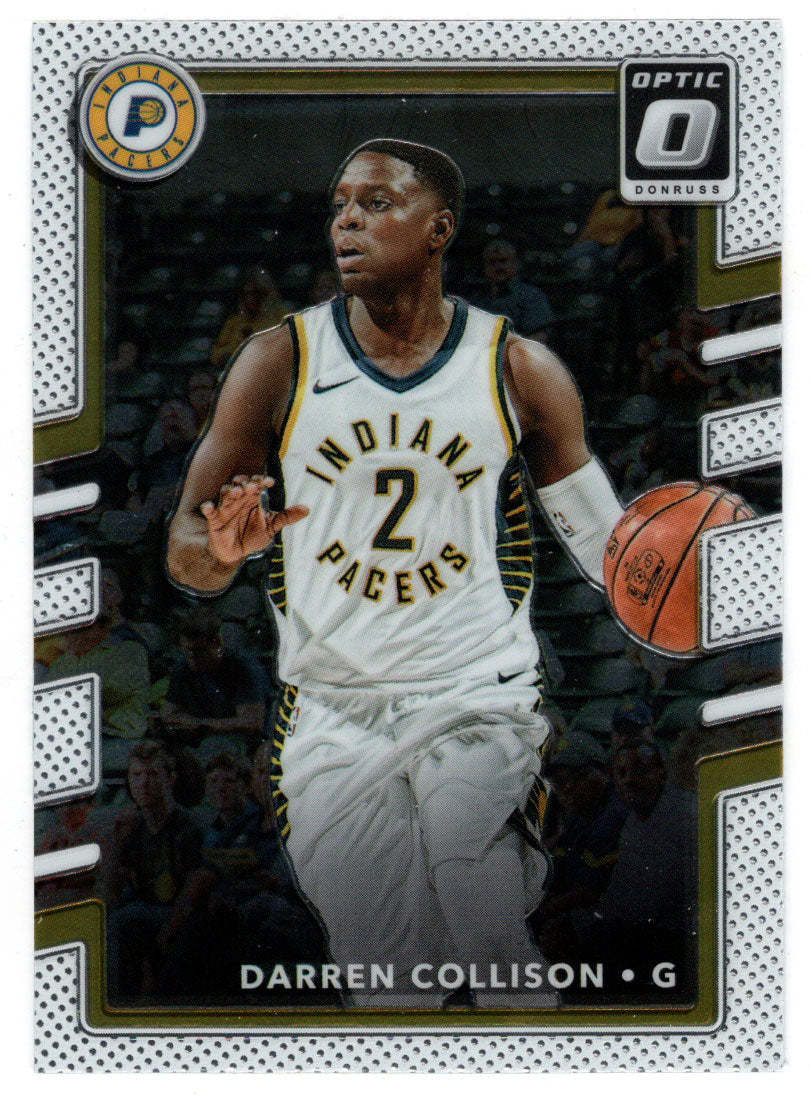Darren Collison - Indiana Pacers (NBA Basketball Card) 2017-18 Donruss Optic # 60 Mint