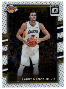 Larry Nance Jr. - Los Angeles Lakers (NBA Basketball Card) 2017-18 Donruss Optic # 70 Mint