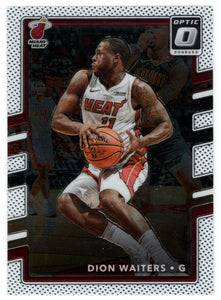 Dion Waiters - Miami Heat (NBA Basketball Card) 2017-18 Donruss Optic # 79 Mint