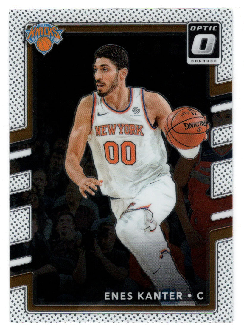 Enes Kanter - New York Knicks (NBA Basketball Card) 2017-18 Donruss Optic # 104 Mint