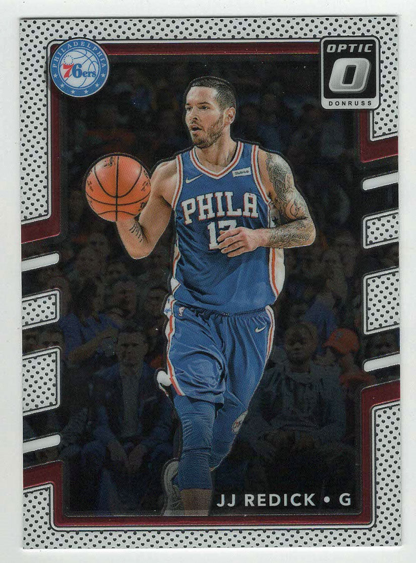 JJ Redick - Philadelphia 76ers (NBA Basketball Card) 2017-18 Donruss Optic # 113 Mint