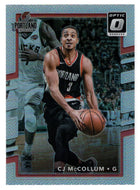 CJ McCollum - Portland Trail Blazers - Prizm (NBA Basketball Card) 2017-18 Donruss Optic # 123 Mint