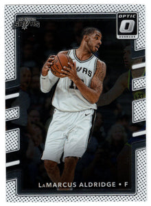 LaMarcus Aldridge - San Antonio Spurs (NBA Basketball Card) 2017-18 Donruss Optic # 131 Mint