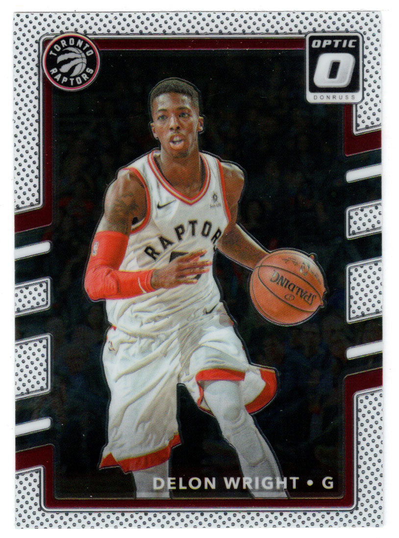 Delon Wright - Toronto Raptors (NBA Basketball Card) 2017-18 Donruss Optic # 140 Mint