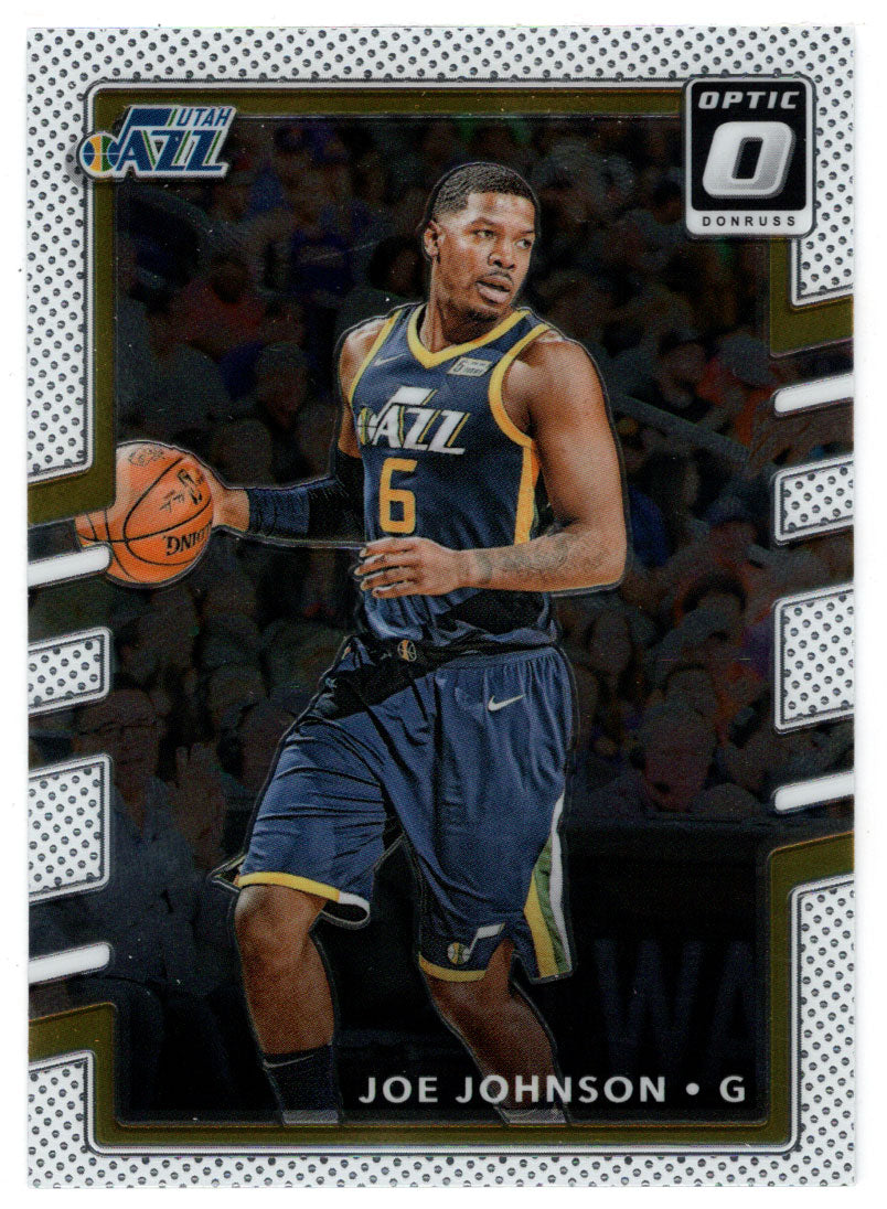 Joe Johnson - Utah Jazz (NBA Basketball Card) 2017-18 Donruss Optic # 144 Mint