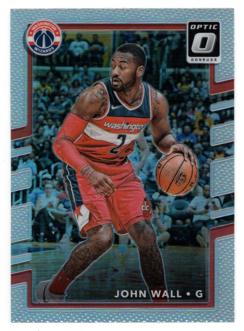 John Wall - Washington Wizards - Prizm (NBA Basketball Card) 2017-18 Donruss Optic # 147 Mint