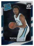 Wayne Selden RC - Memphis Grizzlies - Rated Rooke (NBA Basketball Card) 2017-18 Donruss Optic # 153 Mint