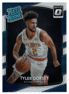 Tyler Dorsey RC - Atlanta Hawks- Rated Rooke (NBA Basketball Card) 2017-18 Donruss Optic # 157 Mint