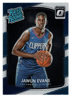 Jawun Evans RC - Los Angeles Clippers - Rated Rooke (NBA Basketball Card) 2017-18 Donruss Optic # 162 Mint