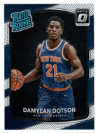 Damyean Dotson RC - New York Knicks - Rated Rooke (NBA Basketball Card) 2017-18 Donruss Optic # 166 Mint