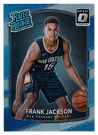 Frank Jackson RC - New Orleans Pelicans - Rated Rooke (NBA Basketball Card) 2017-18 Donruss Optic # 170 Mint