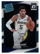 Josh Hart RC - Los Angeles Lakers - Rated Rooke (NBA Basketball Card) 2017-18 Donruss Optic # 171 Mint
