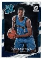 Dennis Smith Jr. RC - Dallas Mavericks - Rated Rooke (NBA Basketball Card) 2017-18 Donruss Optic # 192 Mint