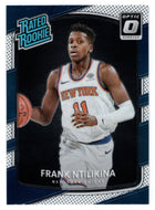 Frank Ntilikina RC - New York Knicks - Rated Rooke (NBA Basketball Card) 2017-18 Donruss Optic # 193 Mint