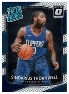 Sindarius Thornwell RC - Los Angeles Clippers - Rated Rooke (NBA Basketball Card) 2017-18 Donruss Optic # 194 Mint