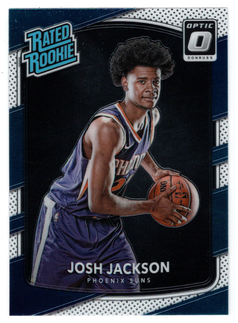 Josh Jackson RC - Phoenix Suns - Rated Rooke (NBA Basketball Card) 2017-18 Donruss Optic # 197 Mint