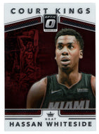 Hassan Whiteside - Miami Heat - Court Kings (NBA Basketball Card) 2017-18 Donruss Optic # 10 Mint