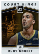 Rudy Gobert - Utah Jazz - Court Kings (NBA Basketball Card) 2017-18 Donruss Optic # 12 Mint