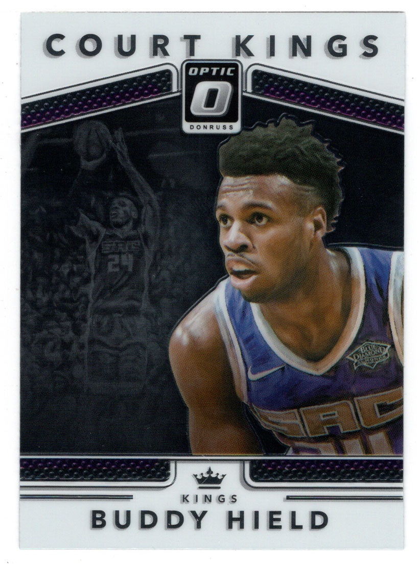 Buddy Hield - Sacramento Kings - Court Kings (NBA Basketball Card) 2017-18 Donruss Optic # 13 Mint
